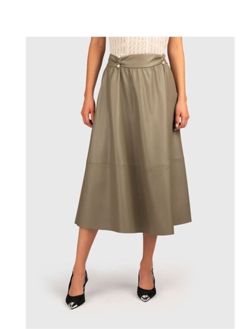 Gonna in tessuto spalmato Liu Jo | CF5015E0624.X0707